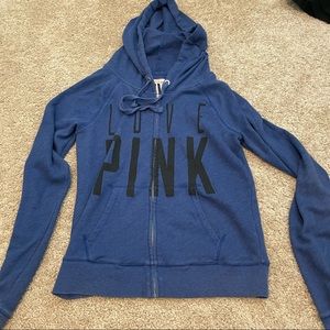 Pink hoodie small